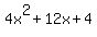 4x%5E2%2B12x%2B4