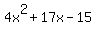 4x%5E2%2B17x-15