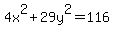4x%5E2%2B29y%5E2=116