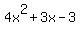 4x%5E2%2B3x-3