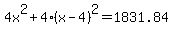4x%5E2%2B4%28x-4%29%5E2=1831.84