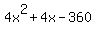 4x%5E2%2B4x-360