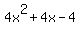 4x%5E2%2B4x-4
