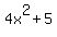 4x%5E2%2B5