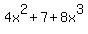 4x%5E2%2B7%2B8x%5E3