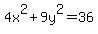 4x%5E2%2B9y%5E2=36