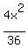 4x%5E2%2F36