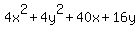 4x%5E2+%2B4y%5E2+%2B+40x+%2B+16y