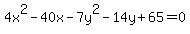 4x%5E2-40x-7y%5E2-14y%2B65=0