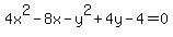 4x%5E2-8x-y%5E2%2B4y-4=0