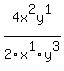 4x%5E2y%5E1%2F2x%5E1y%5E3