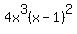 4x%5E3%28x-1%29%5E2