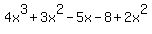 4x%5E3%2B3x%5E2-5x-8%2B2x%5E2
