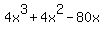 4x%5E3%2B4x%5E2-80x