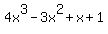 4x%5E3+-+3x%5E2+%2B+x+%2B+1