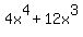 4x%5E4%2B12x%5E3