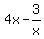 4x-3%2Fx