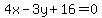 4x-3y%2B16=0