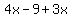 4x-9%2B3x