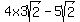 4x3sqrt%282%29-5sqrt%282%29