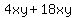 4xy%2B18xy