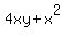 4xy%2Bx%5E2