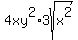 4xy%5E2%2A3sqrt%28x%5E2%29