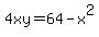 4xy+=+64-x%5E2