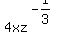 4xz%5E%28-1%2F3%29