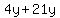 4y%2B21y