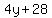 4y%2B28