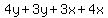 4y%2B3y%2B3x%2B4x