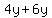 4y%2B6y