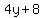 4y%2B8