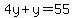 4y%2By=55