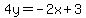 4y=-2x%2B3