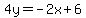 4y=-2x%2B6