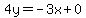 4y=-3x%2B0
