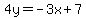 4y=-3x%2B7