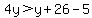 4y%3Ey%2B26-5
