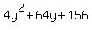 4y%5E2%2B64y%2B156