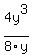 4y%5E3%2F8y