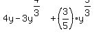 4y+-+3y%5E%284%2F3%29+%2B+%283%2F5%29%2Ay%5E%285%2F3%29