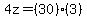 4z=%2830%29%283%29