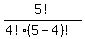 5%21%2F%284%21%285-4%29%21%29
