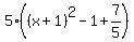 5%28%28x%2B1%29%5E2-1%2B7%2F5%29