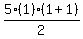 5%281%29%281%2B1%29%2F2