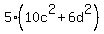 5%2810c%5E2%2B6d%5E2%29