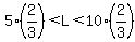 5%282%2F3%29%3CL%3C10%282%2F3%29