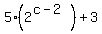 5%282%5E%28c-2%29%29%2B3